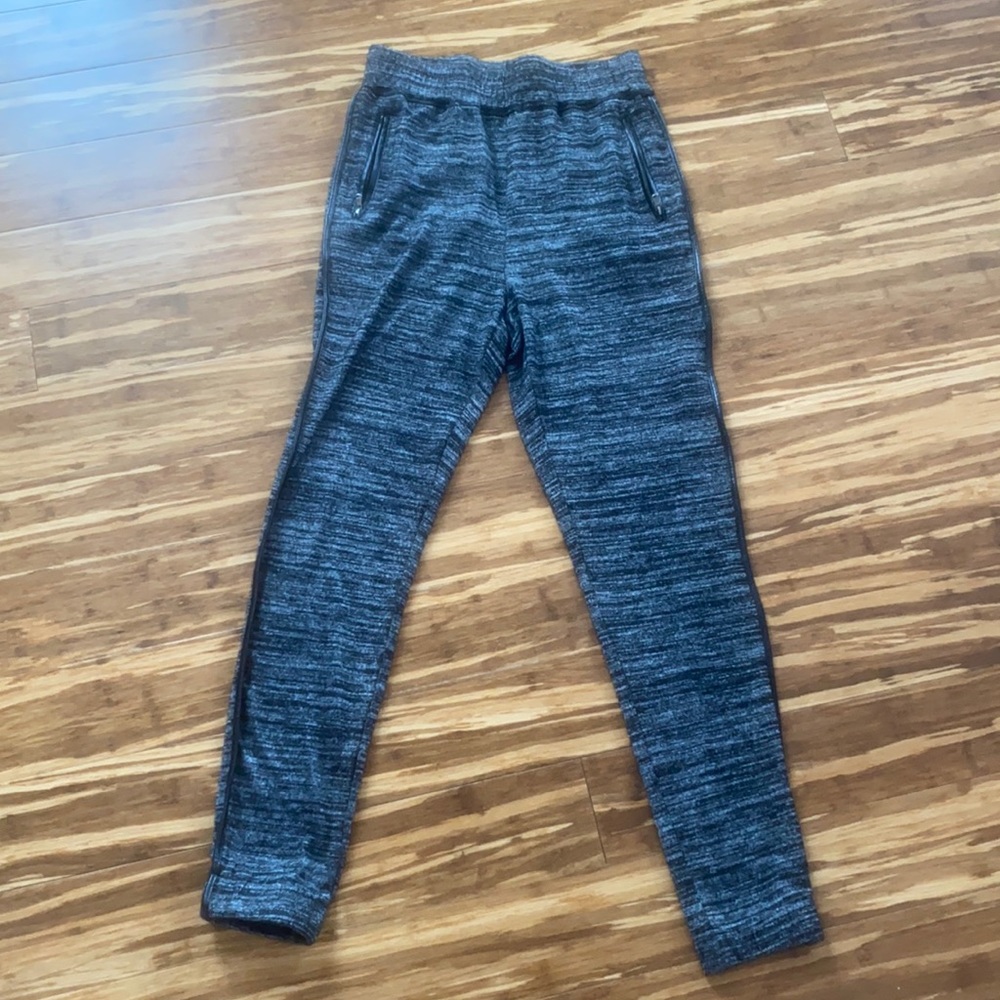 Mossimo Sweatpants With Faux Leather